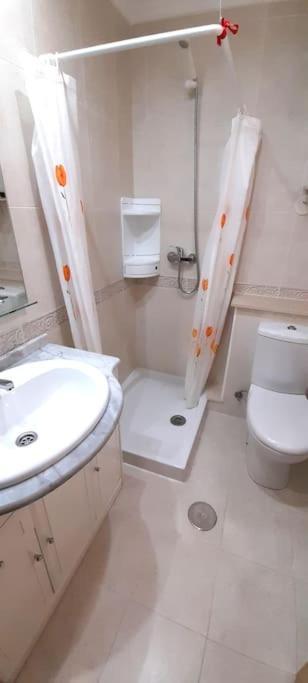 Apartamento Vistas Al Mar Con Piscina Y Terraza Foz Exteriör bild
