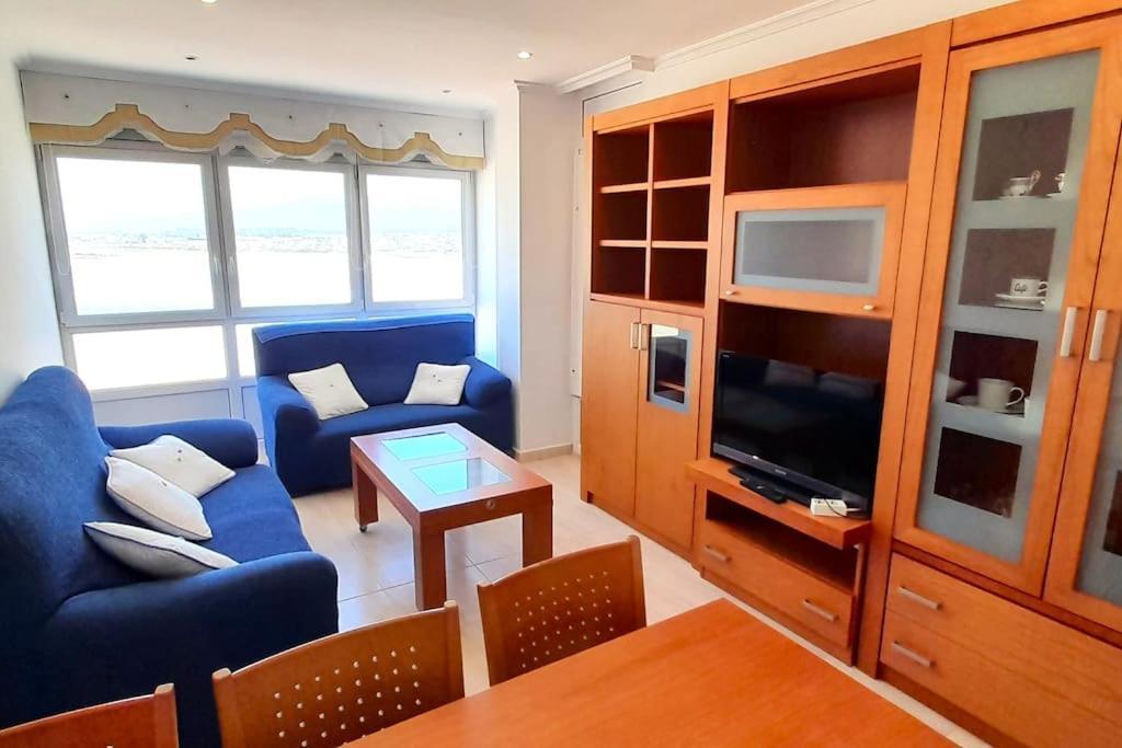 Apartamento Vistas Al Mar Con Piscina Y Terraza Foz Exteriör bild