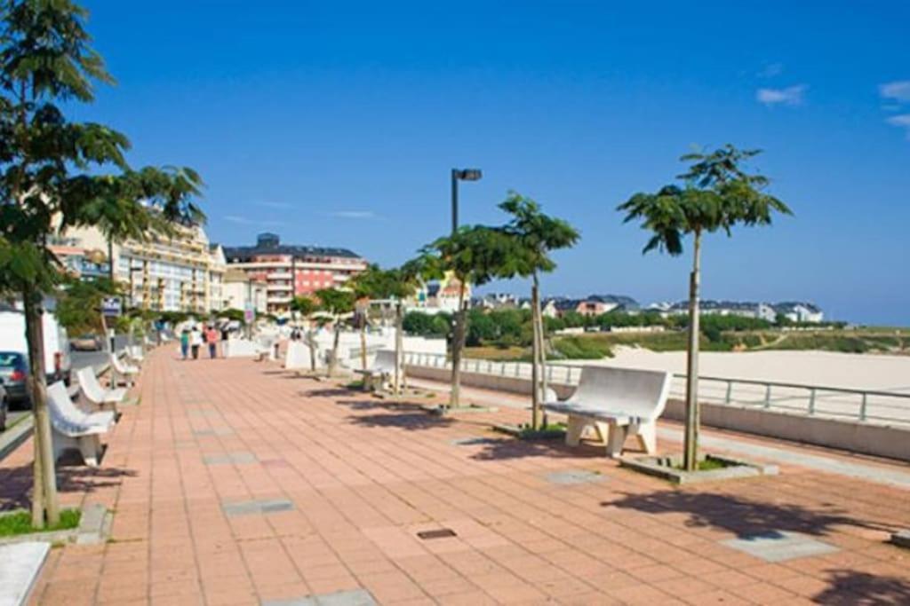 Apartamento Vistas Al Mar Con Piscina Y Terraza Foz Exteriör bild