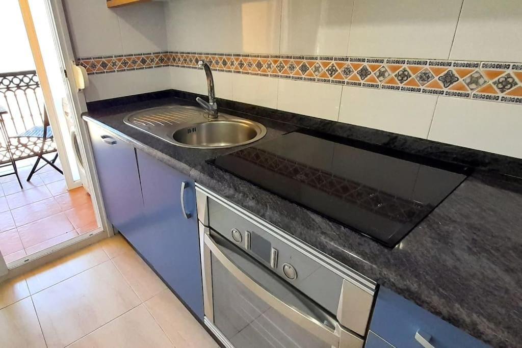 Apartamento Vistas Al Mar Con Piscina Y Terraza Foz Exteriör bild