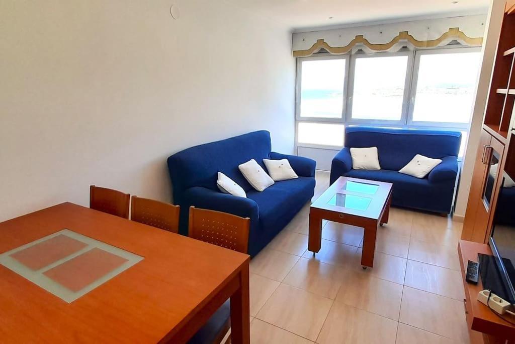 Apartamento Vistas Al Mar Con Piscina Y Terraza Foz Exteriör bild